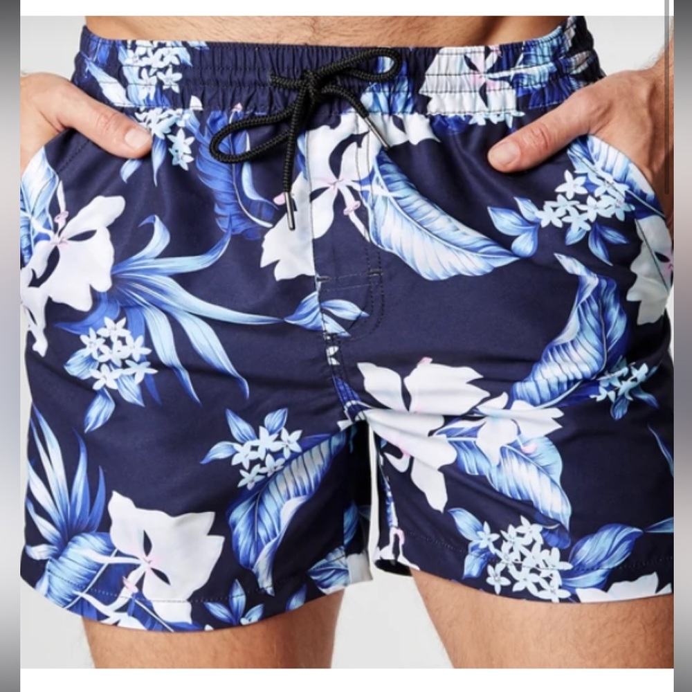 7 Diamonds-Men’s Swim Trunks-Size Large